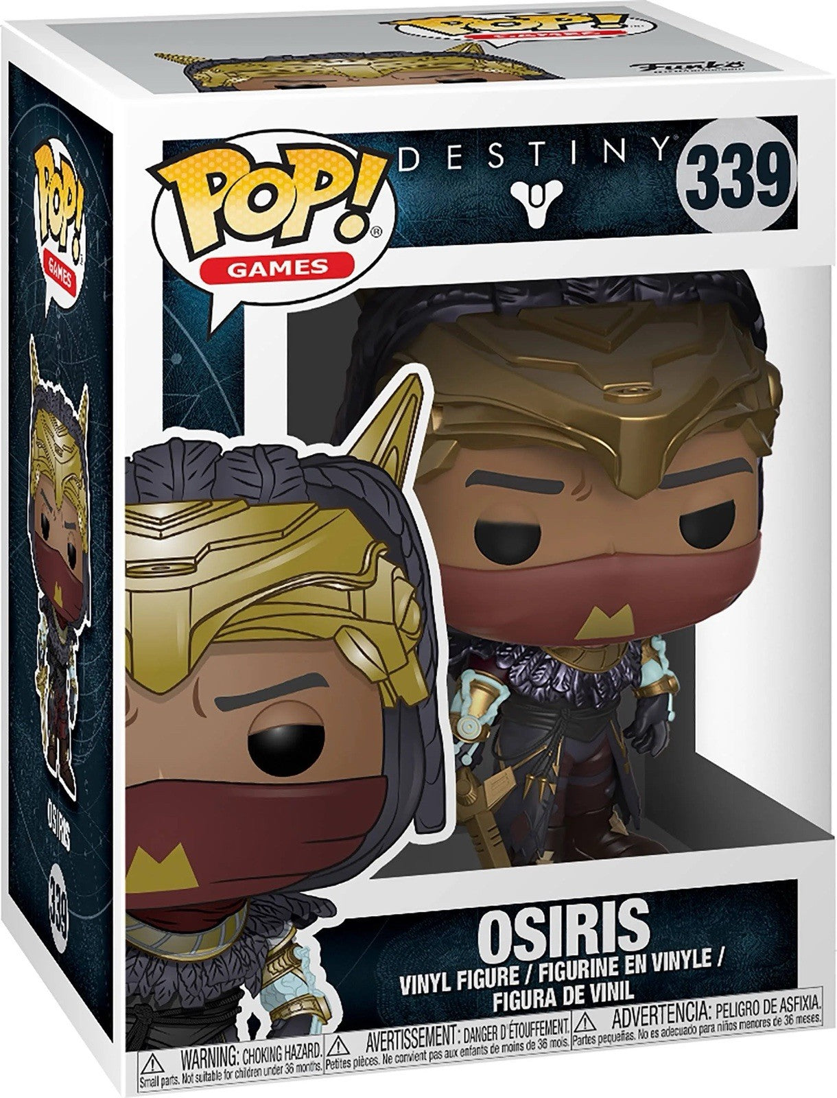 Funko Pop Games Destiny Osiris #339 Vinyl Figure Collectible