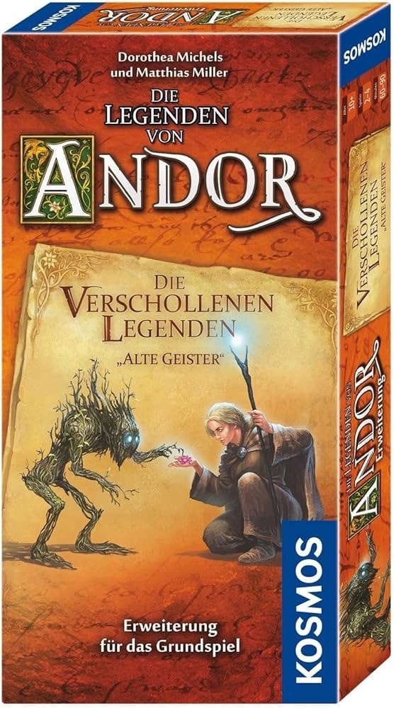 Kosmos Games Legend Of Andor Board Game - Die Verschollenen Legenden - German