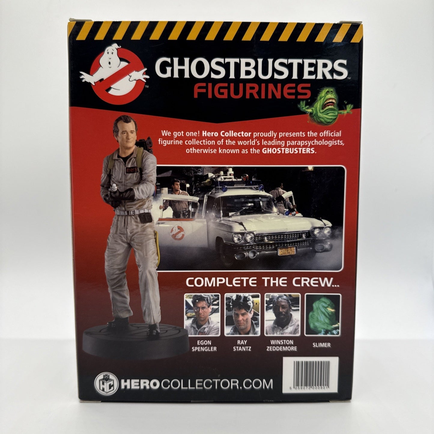 Ghostbusters Peter Venkman Figurine 1:16 Scale Eaglemoss Hero Collector Boxed