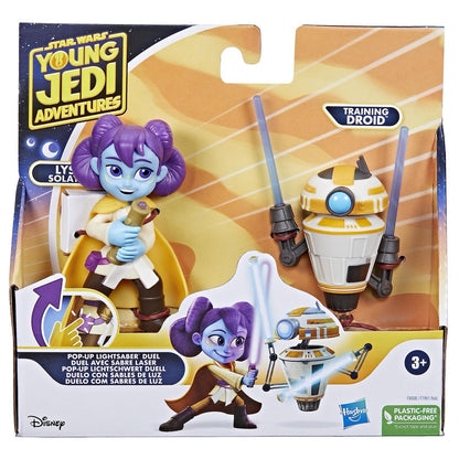 Hasbro Star Wars Young Jedi Adventures Lys Solay & Training Droid Figure Set