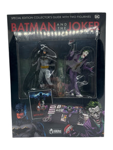 Eaglemoss DC Batman & Joker Best of Enemies Figurines with Collector Guide
