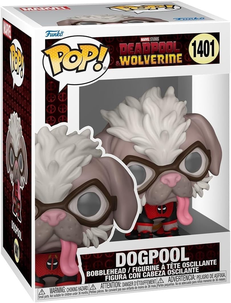 Funko Pop! Marvel Deadpool & Wolverine #1401 Dogpool Vinyl Figure