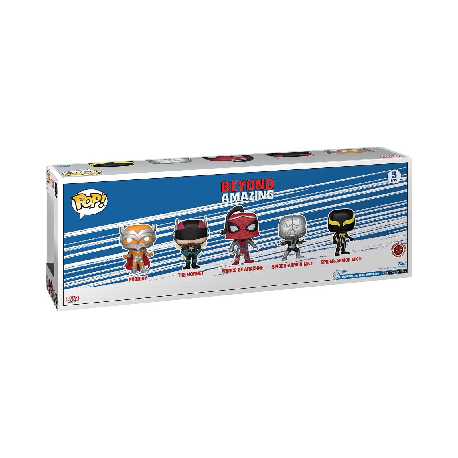 Funko Pop! Marvel - Spider-Man: Year of the Spider 5 Pack Amazon Exclusive