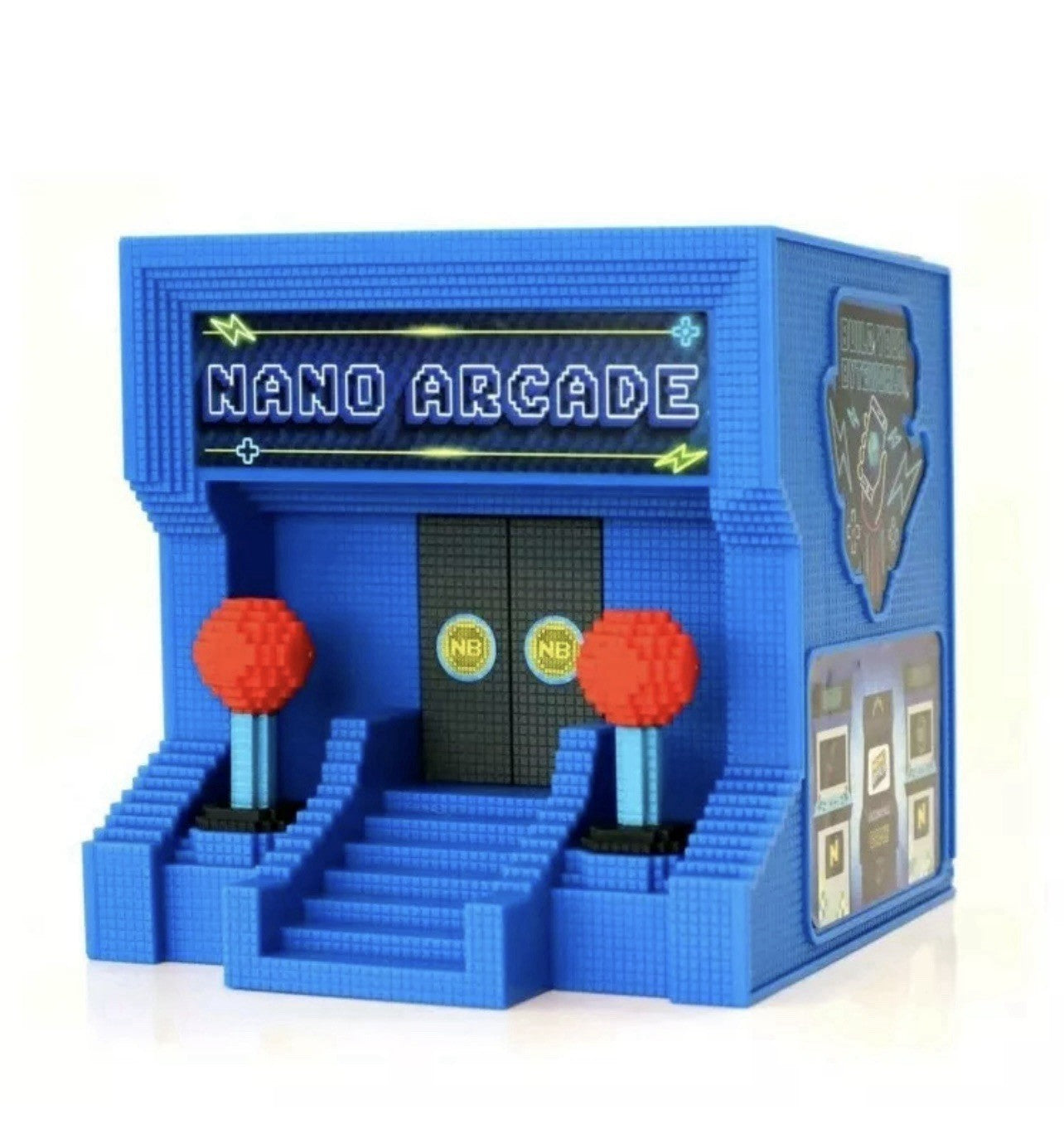 NanoBytes Micro Nano Arcade Transforming Playset Multiple Play Functions NEW