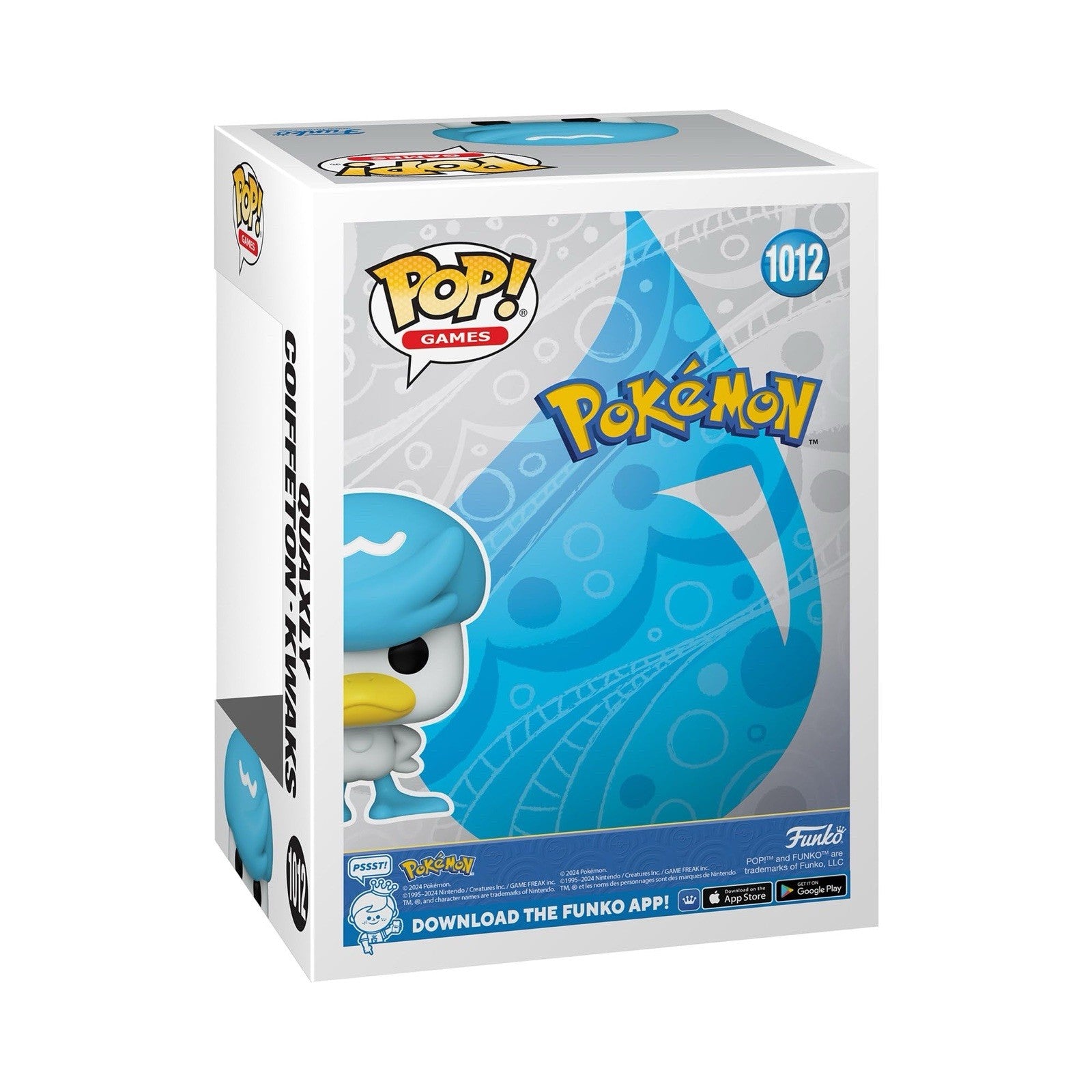 Funko Pop! Games Pokémon #1012 Quaxly Vinyl Figure