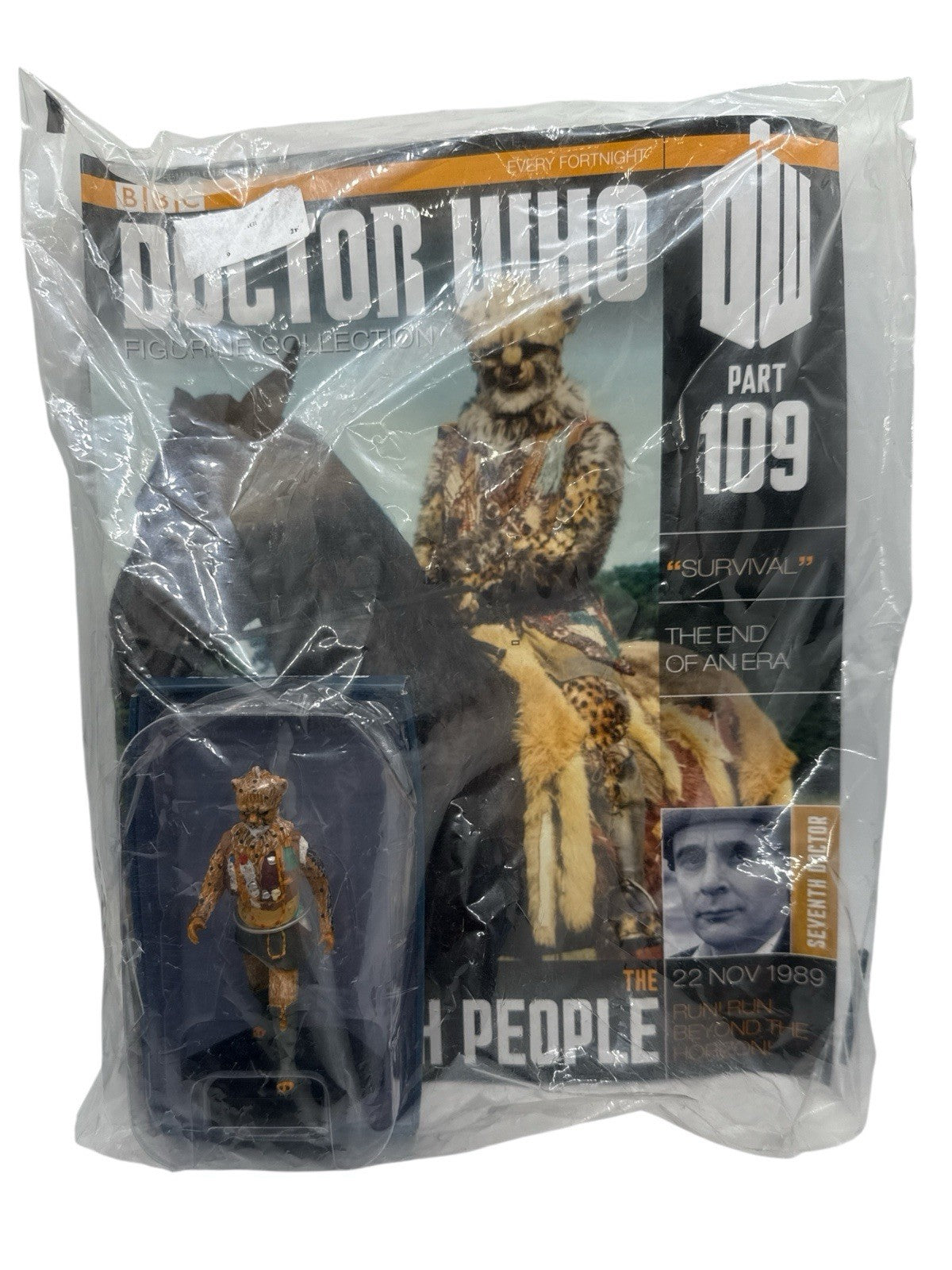 Eaglemoss Doctor Who Figurine Collection #109 Cheetah Person w/ Magazine