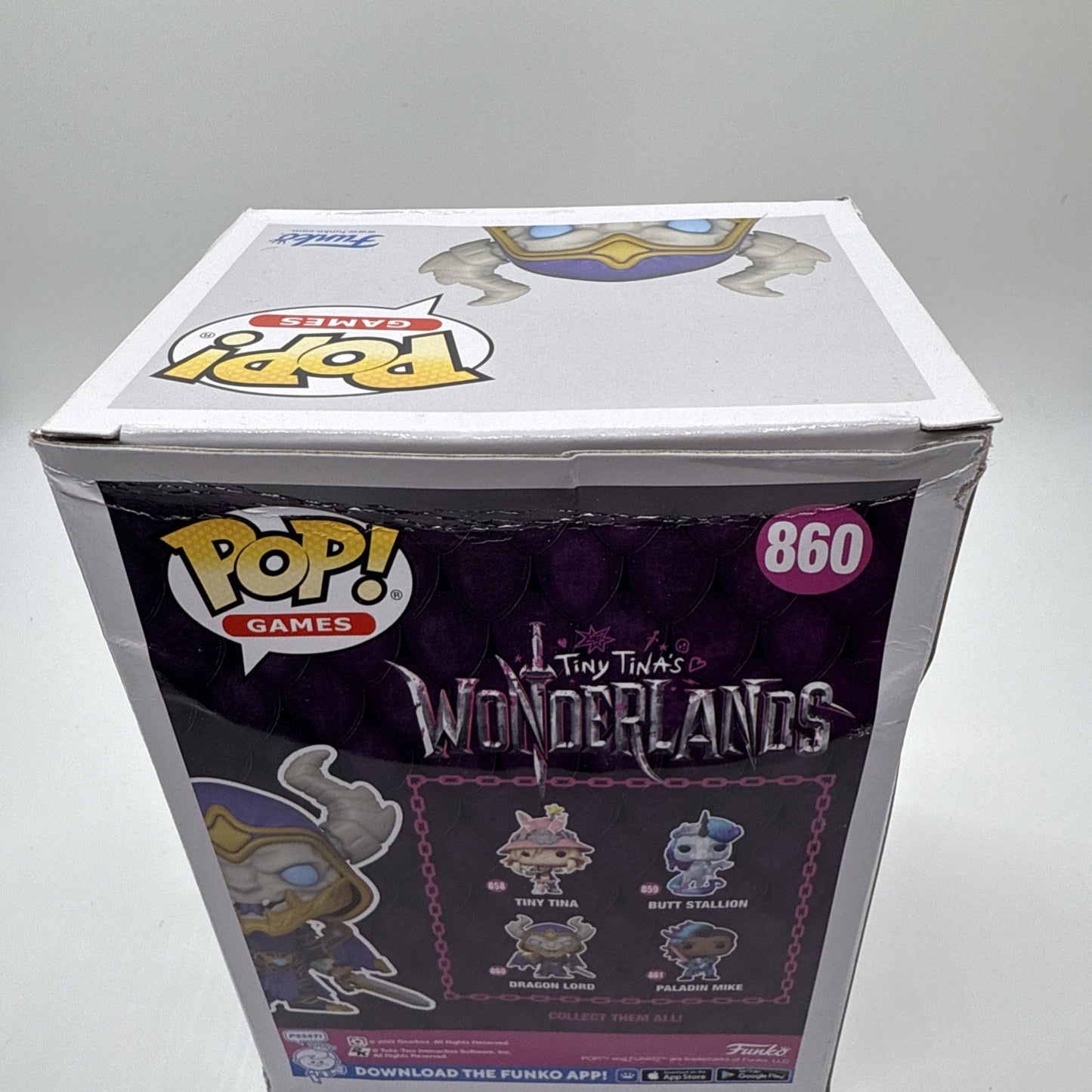 Funko Pop! Tiny Tina’s Wonderlands - Dragon Lord #860 (Damaged Box)