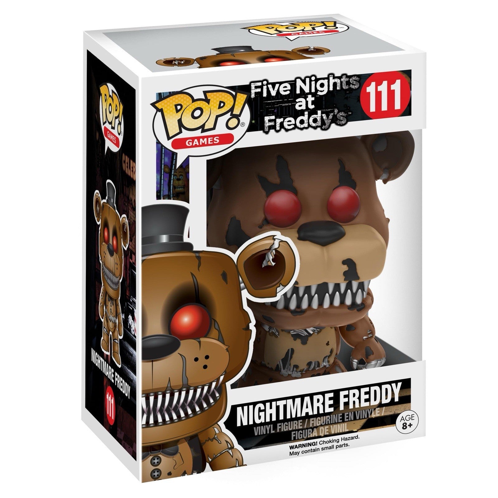 Funko Pop! Games Five Nights at Freddy’s Nightmare Freddy #111 Vinyl Figure