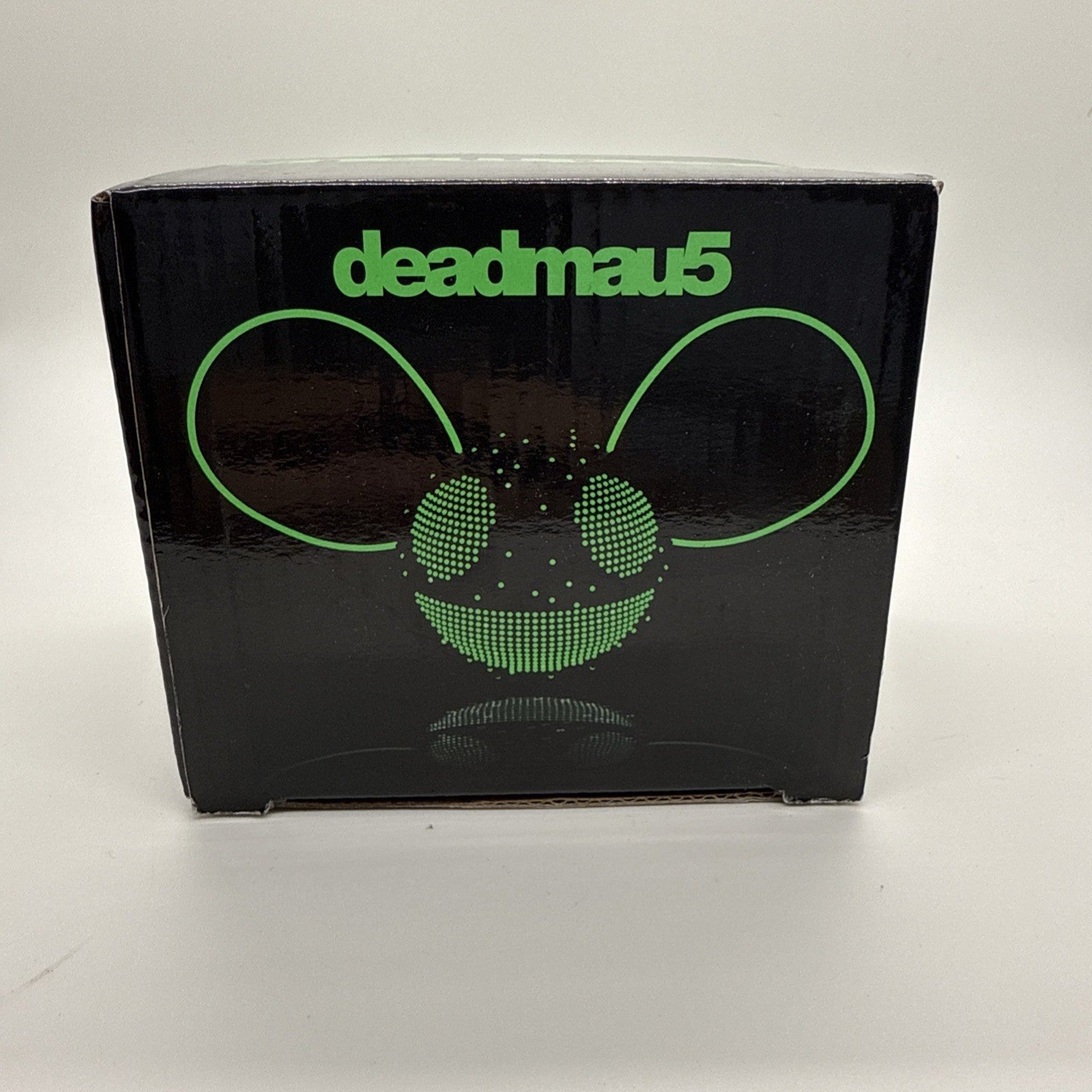 Deadmau5 Dot Face Black & Green Mug (Rock Off) - Damaged