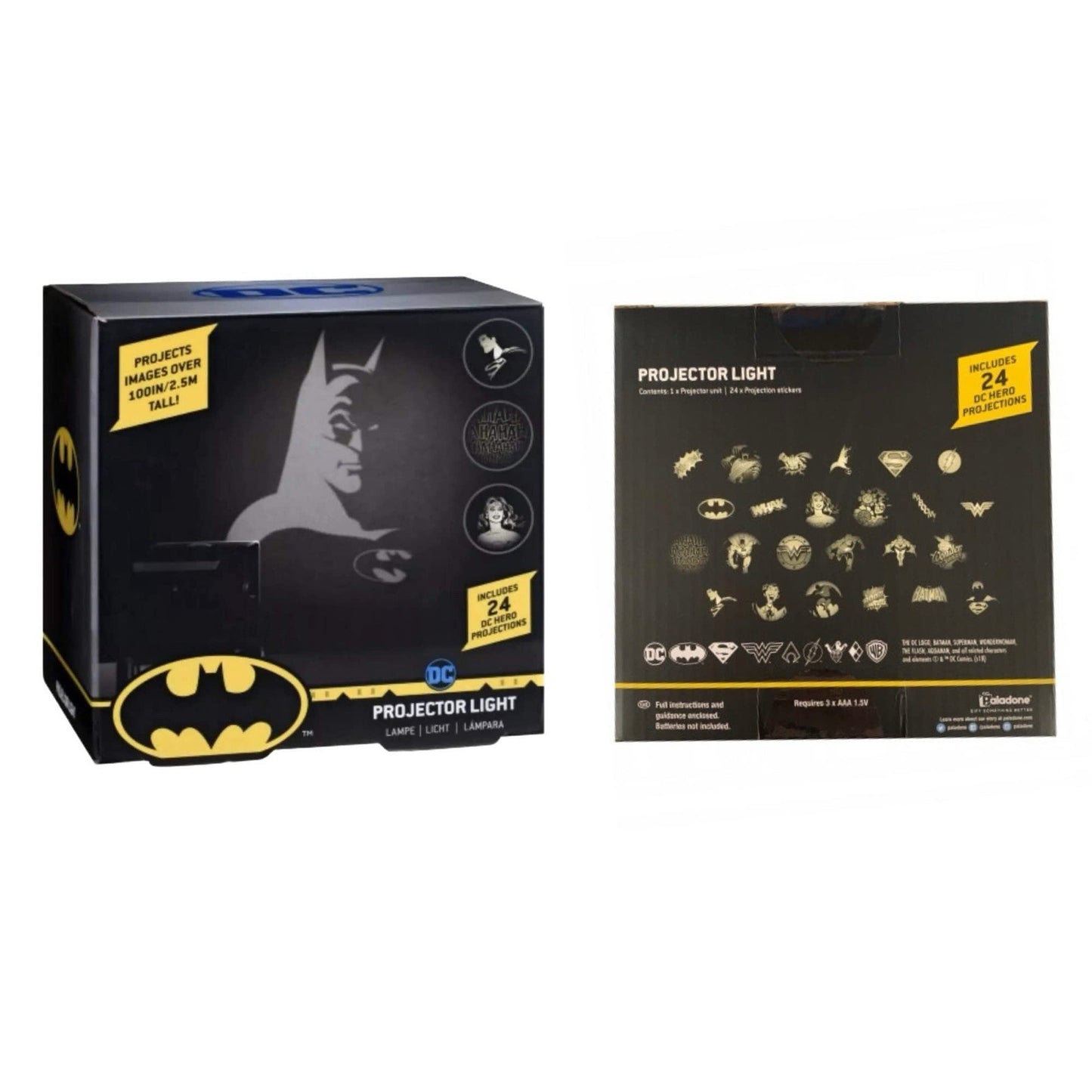 Wootbox Batman Collector’s Box XXL T-Shirt Q-Fig Light Keychain Mask