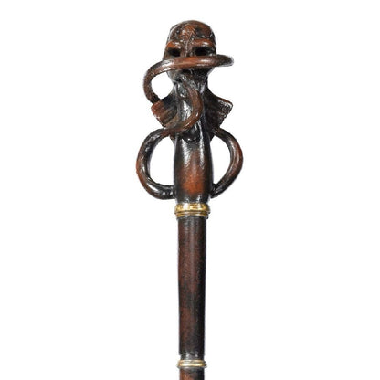 Harry Potter Death Eater Swirl Character Wand by Noble Collection NN8574