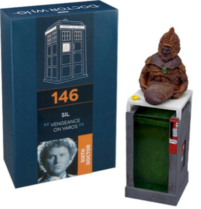 Eaglemoss Doctor Who Figurine Collection #146 Sil w/ Magazine