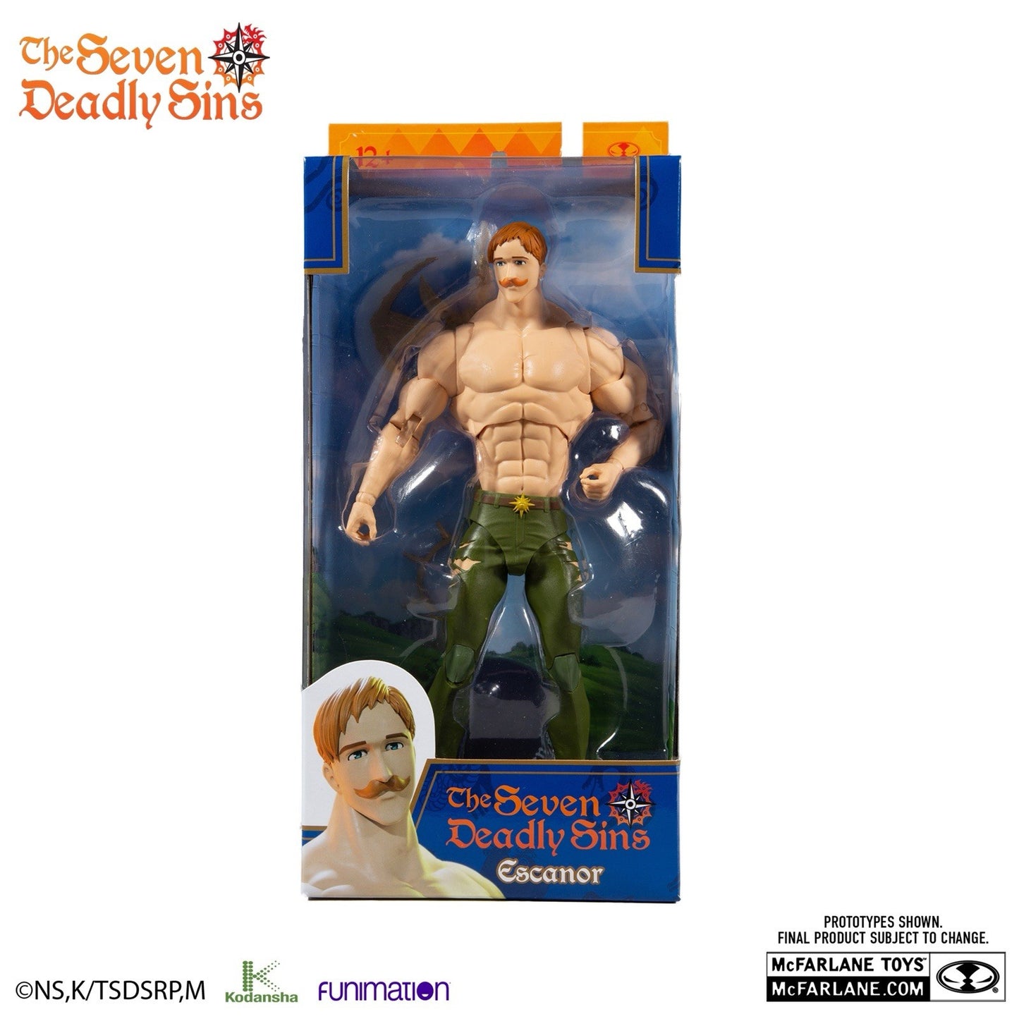 McFarlane Toys Seven Deadly Sins - Escanor 7 Inch Figure