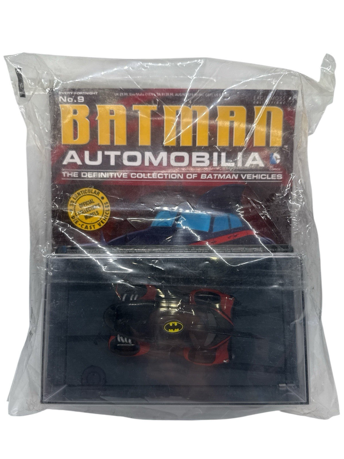 Eaglemoss Batman Automobilia Issue 9 Batmobile Batman #5 w/ Magazine