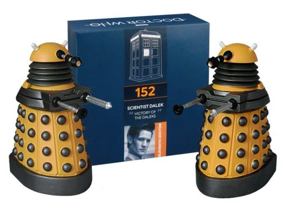 Eaglemoss Doctor Who Figurine Collection 152 New Paradigm Scientist Dalek w/ Mag
