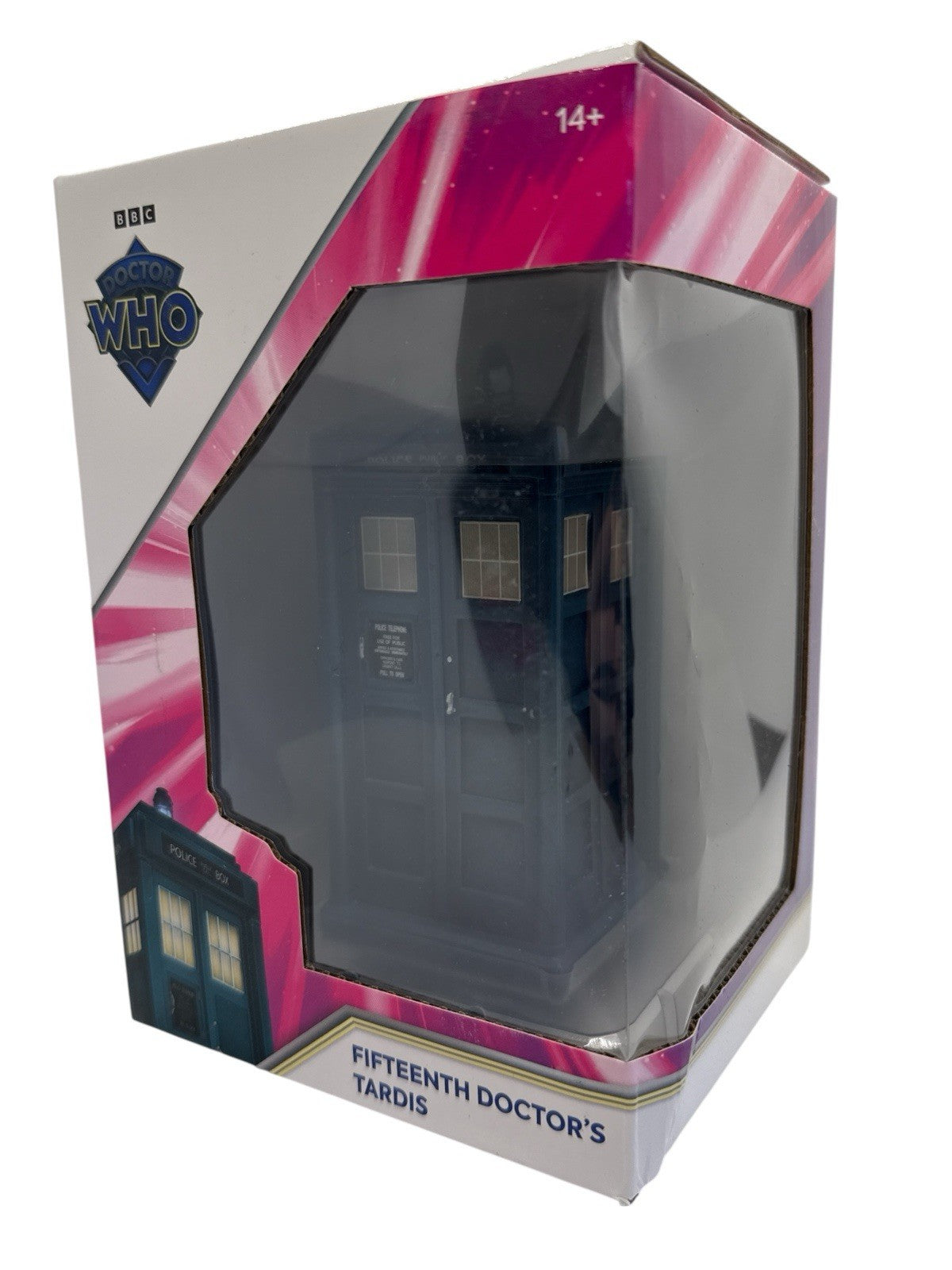 Doctor Who Figurine Fifteenth Doctor’s Tardis By Master Replicas (Box Worn)
