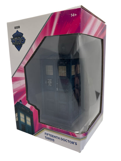 Doctor Who Figurine Fifteenth Doctor’s Tardis By Master Replicas (Box Worn)
