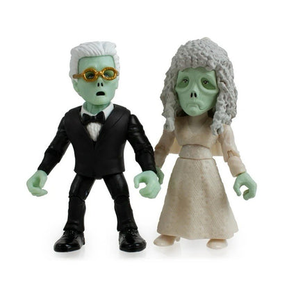 BST AXN Beetlejuice Wedding Adam & Barbara Maitland Action Vinyls 2 Pack