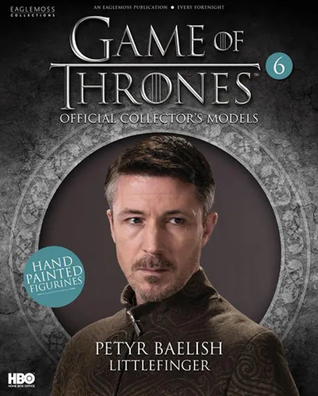 Eaglemoss Game of Thrones Figurine Issue 6 Petyr Baelish Littlefinger & Magazine