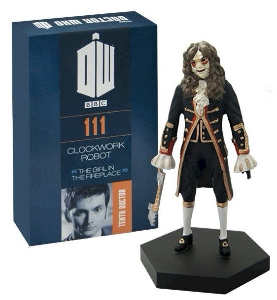 Eaglemoss Doctor Who Figurine Collection #111 Clockwork Robot w/ Magazine