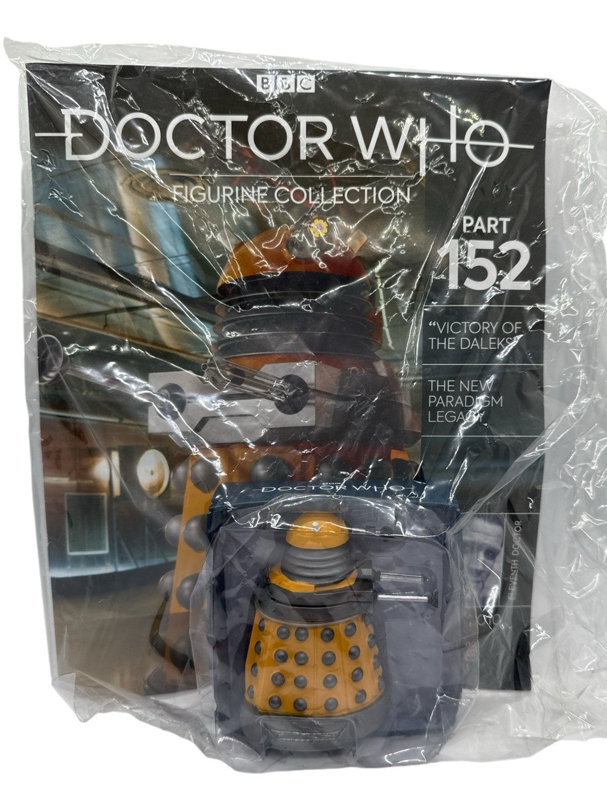 Eaglemoss Doctor Who Figurine Collection 152 New Paradigm Scientist Dalek w/ Mag