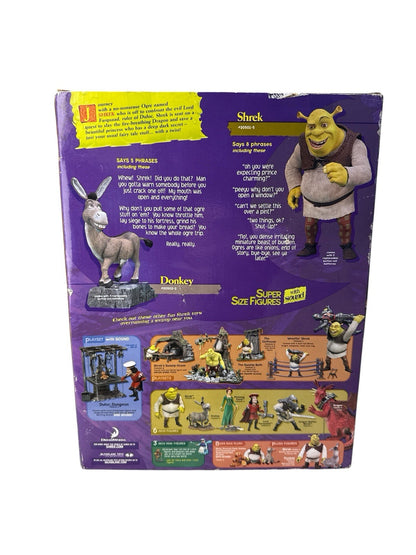 McFarlane Toys Shrek Donkey Talking Figure with Sound Phrases – Box Wear