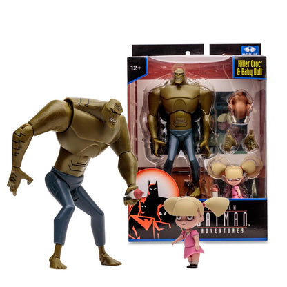 MCFARLANE TOYS KILLER CROC & BABY DOLL (THE NEW BATMAN ADVENTURES) FIGURE SET