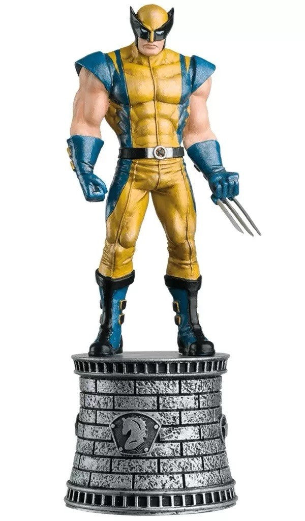 Eaglemoss Marvel Chess Collection Wolverine White Knight Figurine