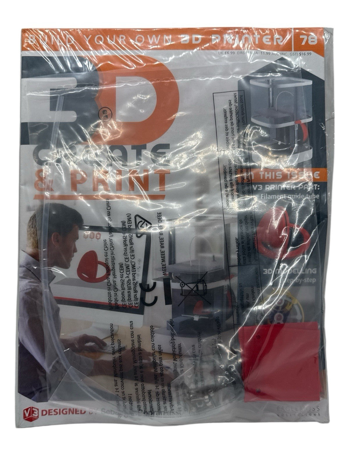 Eaglemoss Build a 3D Printer – Issue 78 with Parts & Magazine