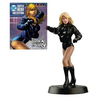 Eaglemoss DC Super Hero Collection Black Canary Figurine with Magazine