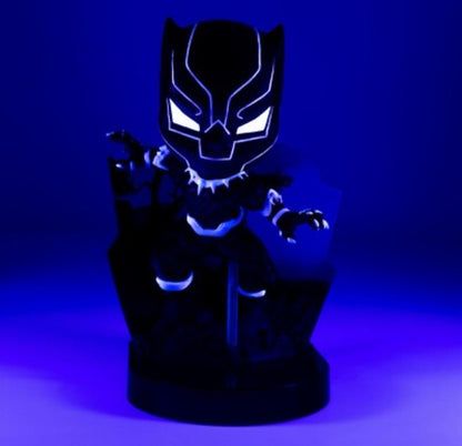 The Loyal Subjects Marvel Black Panther Superama Vibranium Glow 2022 Exclusive