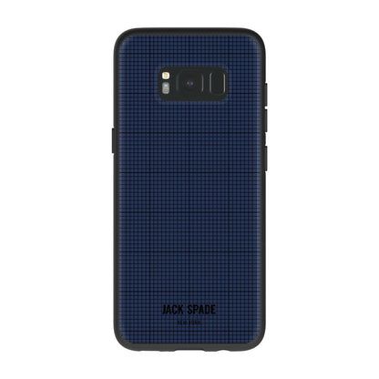 Jack Spade Printed Clear Case for Samsung Galaxy S8+ - Navy