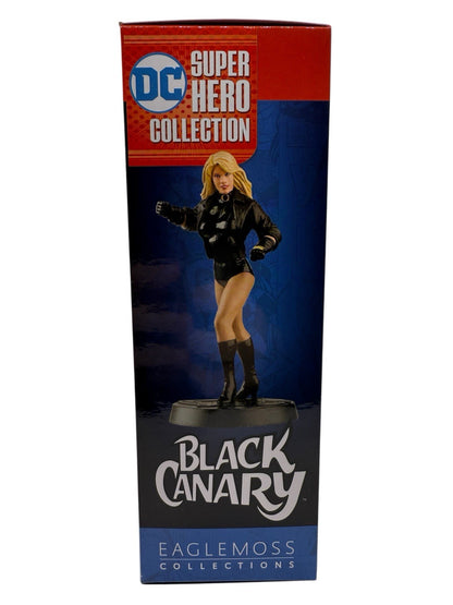 Eaglemoss DC Super Hero Collection Black Canary Figurine with Magazine