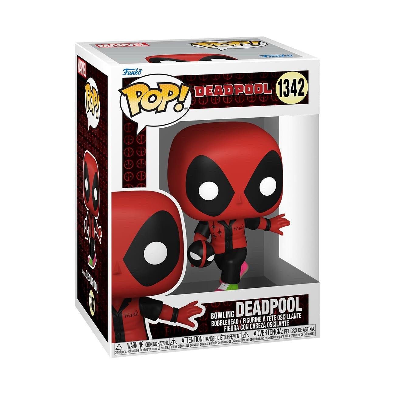 Funko Pop! Marvel Deadpool Bowling #1342 Vinyl Bobblehead Figure
