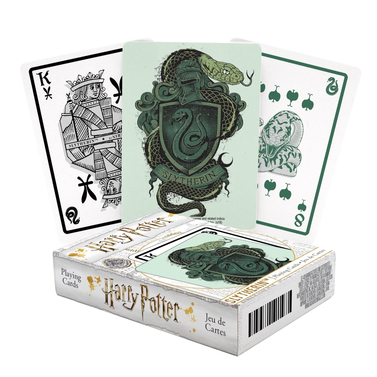 Aquarius Harry Potter Playing Cards - Slytherin