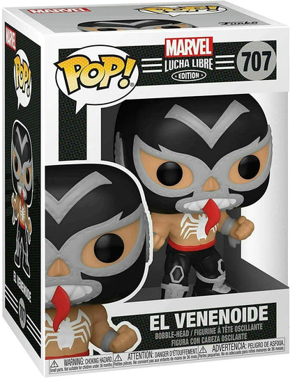 Funko Pop! Marvel Lucha Libre El Venenoide #707 Vinyl Bobble-Head Figure