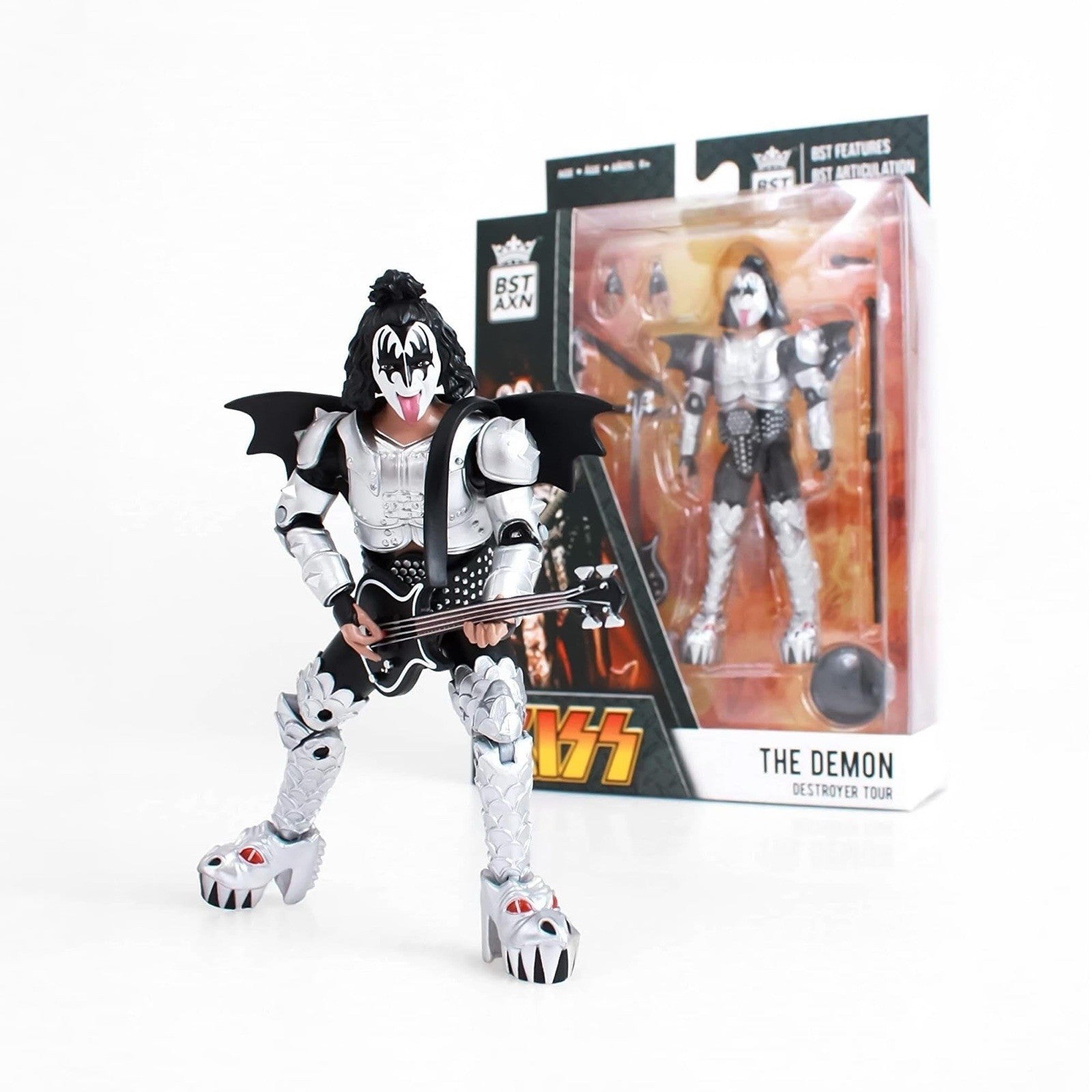 BST AXN KISS The Demon Destroyer Tour 5” Action Figure Gene Simmons