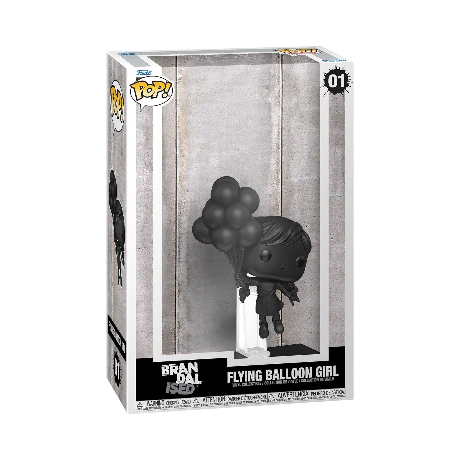 Flying Balloon Girl #01 Funko Pop – Brandalised – In Protector – Banksy Art