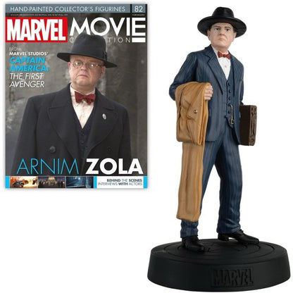 Eaglemoss Marvel Movie Collection #82 Arnim Zola Figurine w/ Magazine