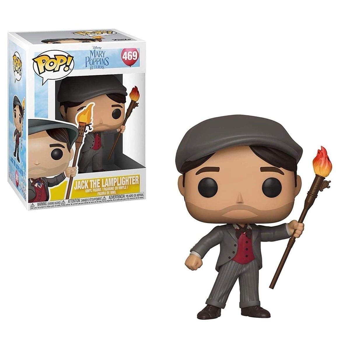 Funko Pop! Disney Mary Poppins Returns #469 – Jack the Lamplighter Vinyl Figure