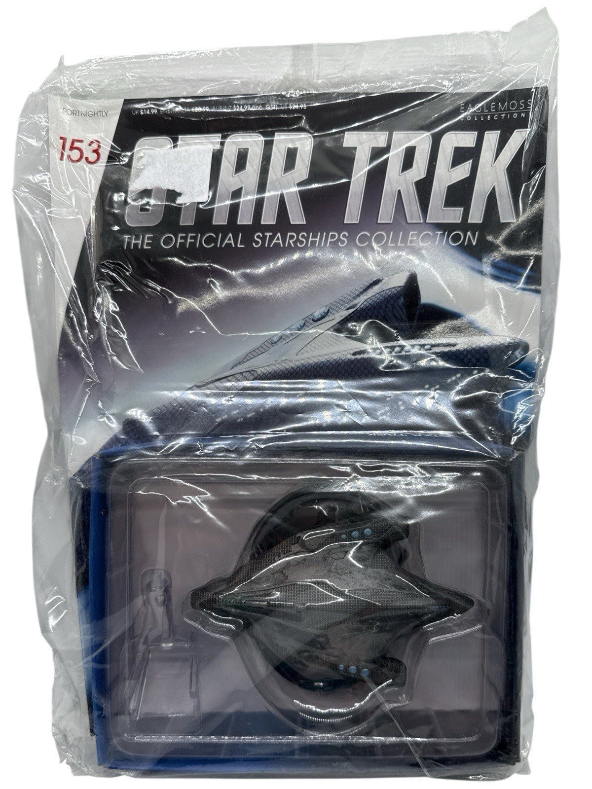 Eaglemoss Star Trek Starships Collection #153 Devore Warship Figure & Magazine