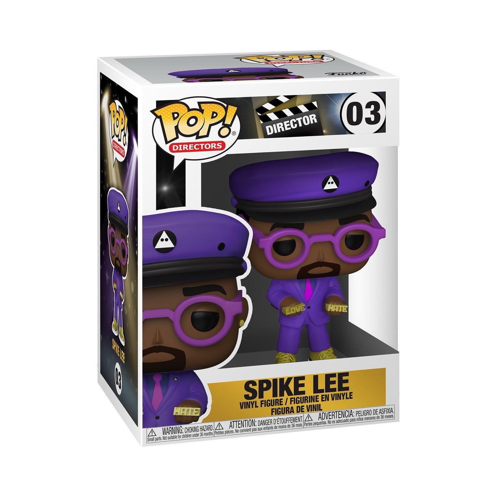 Funko Pop Directors Spike Lee #03 Vinyl Figure (Box Wear)