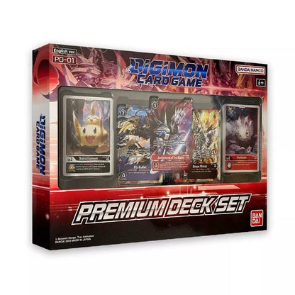 Digimon Card Game Premium Deck Set PD-01 – Bandai English Version