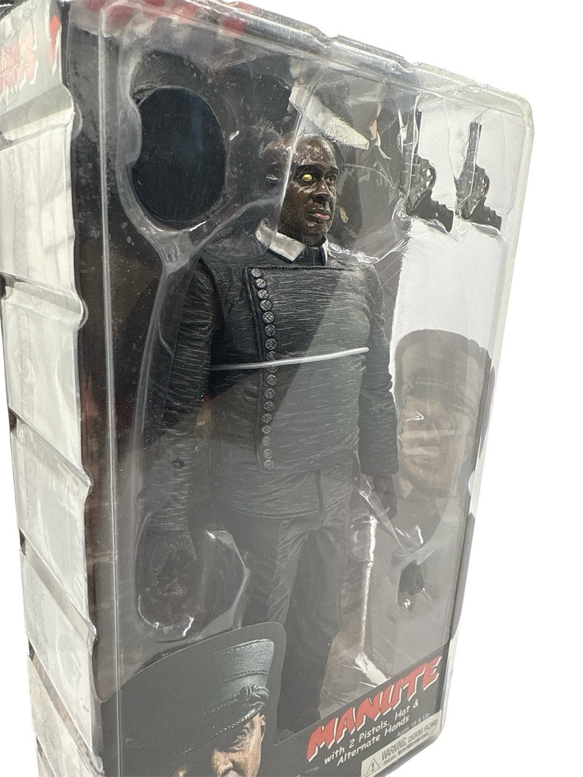 NECA Sin City Manute Action Figure Series 1 – With Pistols, Hat & Extra Hands