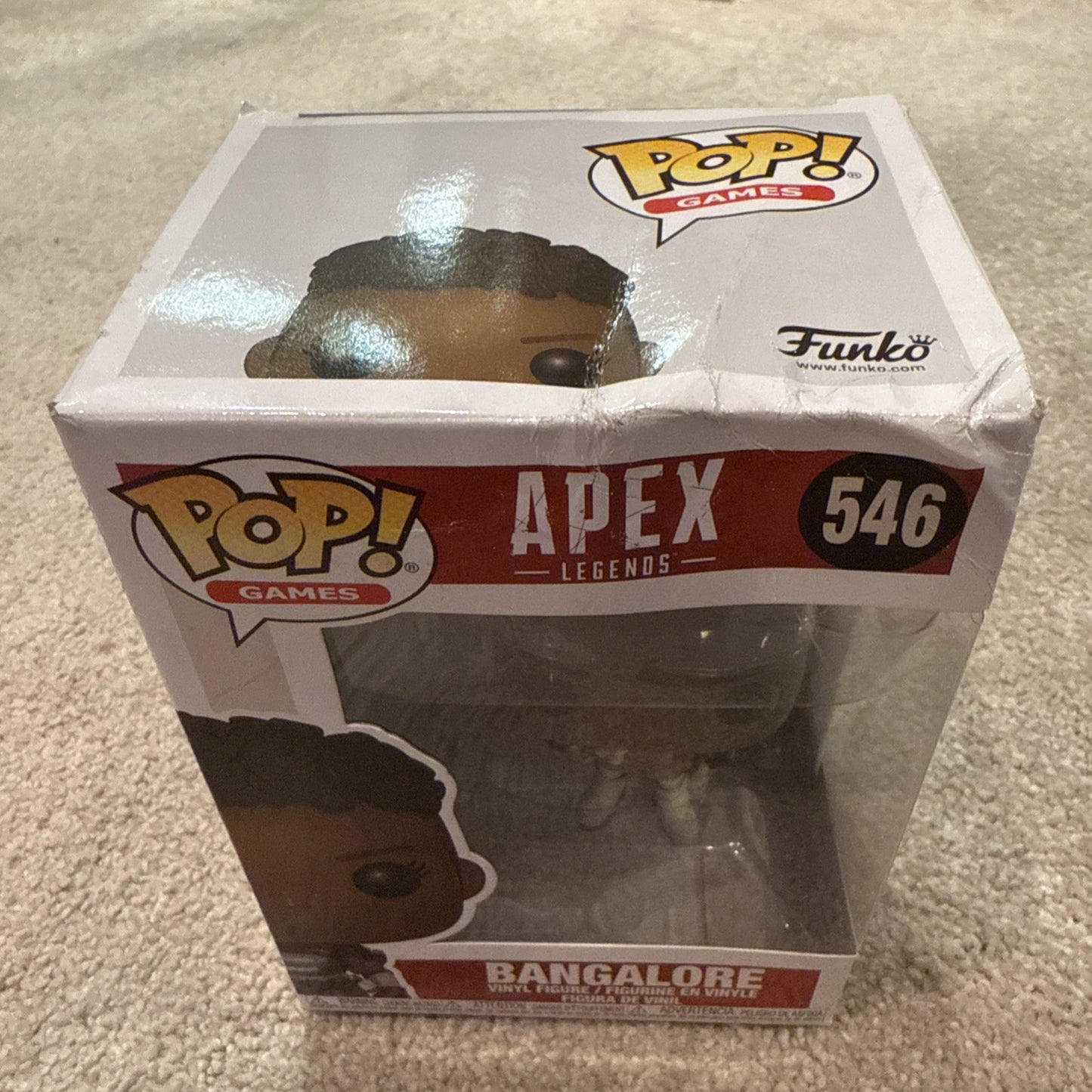 Bangalore #546 Apex Legends Funko Pop! Games Vinyl Figure (Damaged Box)