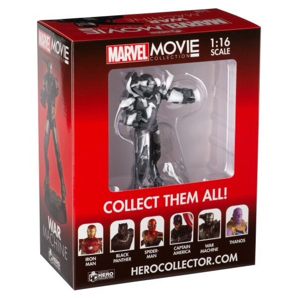Eaglemoss Marvel Movie Collection War Machine Figurine 1:16 Scale w/ Magazine