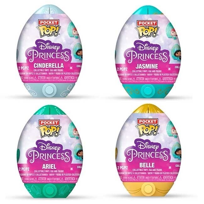 Funko Pocket Pop! Disney Princess Collectible Vinyl Egg – Choose Character