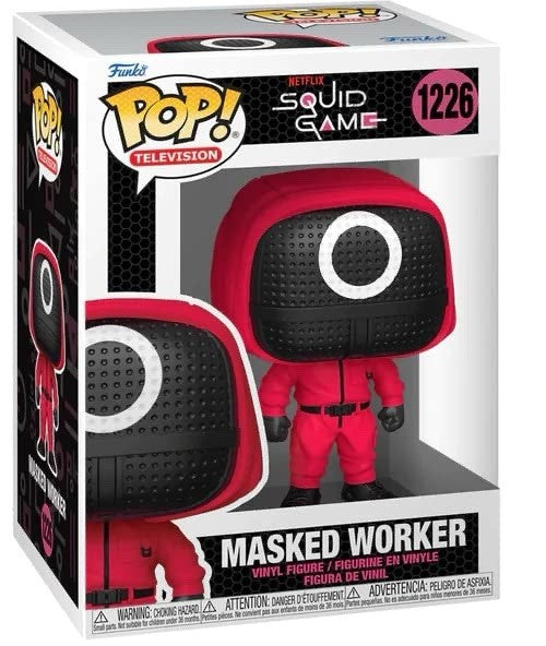 Funko Pop! Television Squid Game Masked Worker #1226 Vinyl Figure