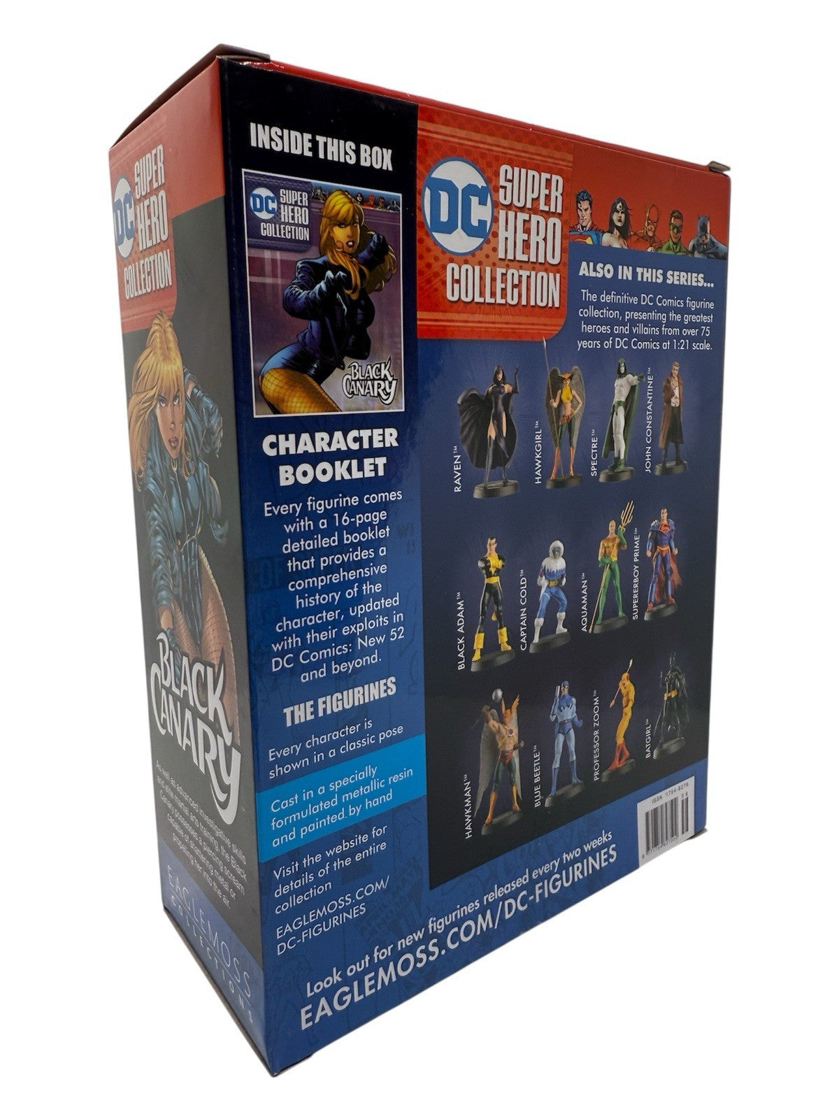 Eaglemoss DC Super Hero Collection Black Canary Figurine with Magazine