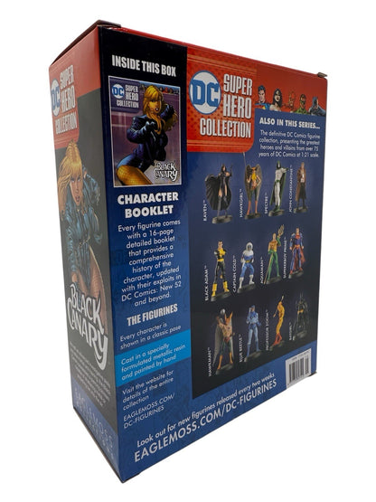 Eaglemoss DC Super Hero Collection Black Canary Figurine with Magazine